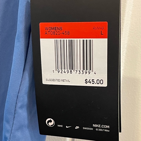 Nike dri-fit running top. NWT. Size L - Picture 3 of 4